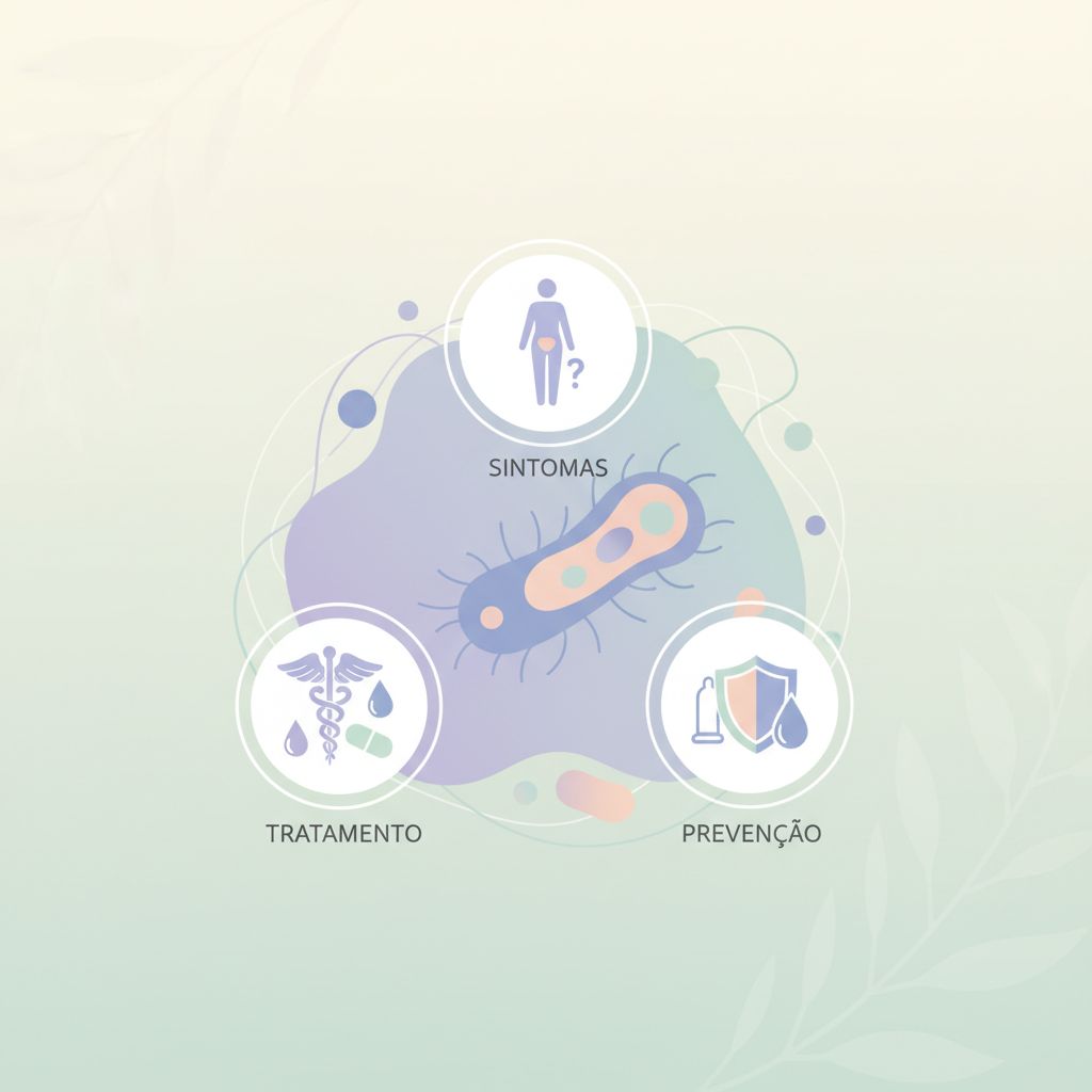 Illustration of Gonorreia: Sintomas, Tratamento e Prevenção